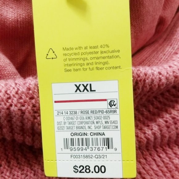 Women's Hooded Pullover Sweater - All in Motion (XXL) [122] - Picture 6 of 7